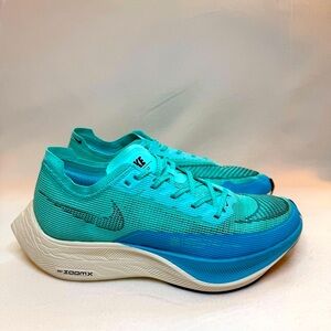 Nike Women's Vaporfly Next%2 in Aqua Blue Athletic Shoes